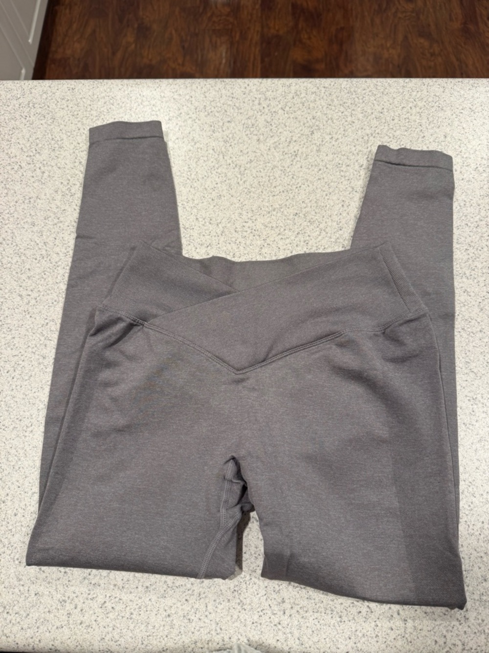 Women’s Gray High-Waist Leggings